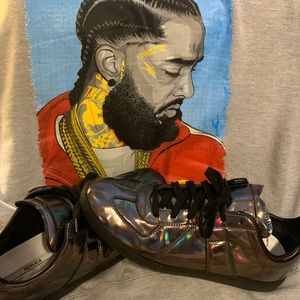 Mason Margielas iridescent sneakers